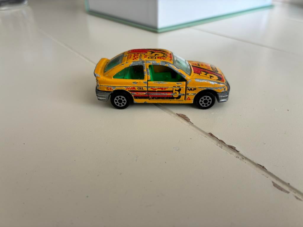 Majorette Ford Escort, Hobby en Vrije tijd, Ophalen of Verzenden, Gebruikt, Auto