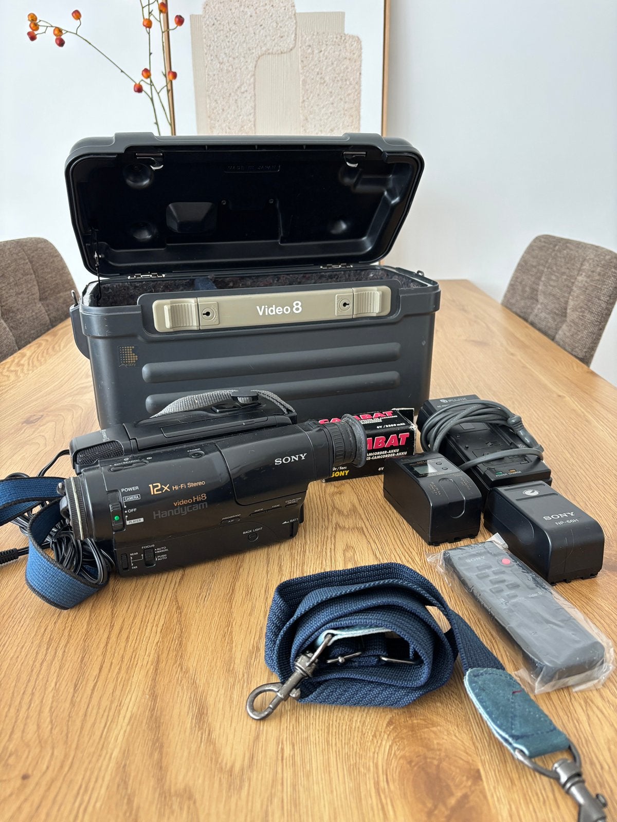 Sony handycam videoHi8, Ophalen, Zo goed als nieuw, Sony