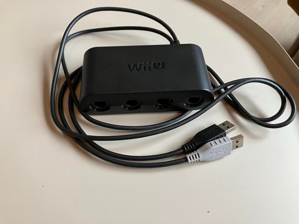 Wii U GameCube Controller Adapter, Ophalen of Verzenden, Zo goed als nieuw