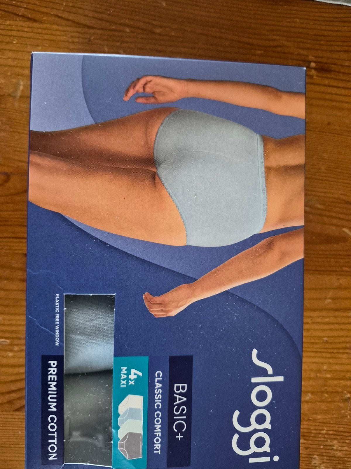 Nieuw 4-pack Sloggi Basic+ Maxi slips - Maat 38, Sloggi, Ophalen, Meerkleurig, Slip