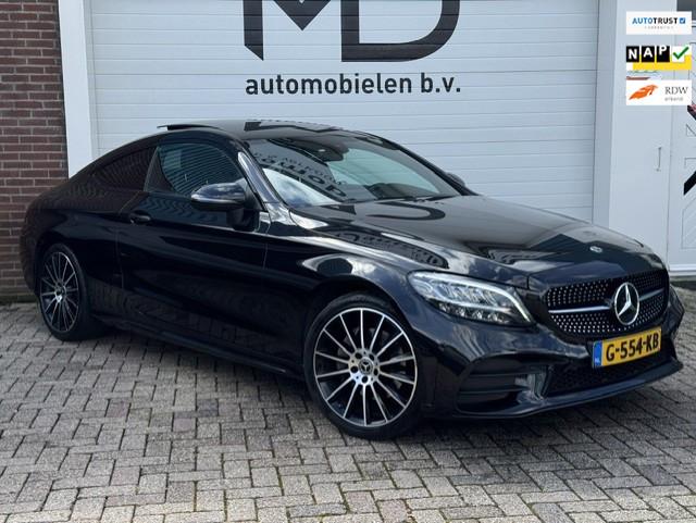 Mercedes-Benz C-klasse Coupé 180 Advantage Pack AMG-Panoram, Automaat, 4 stoelen, Zwart, Bedrijf