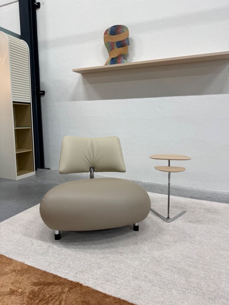 Nieuw Leolux Pallone Pa fauteuil Senso leer Design stoel, Leolux, Info@leolux.nl, Nieuw, Ophalen of Verzenden