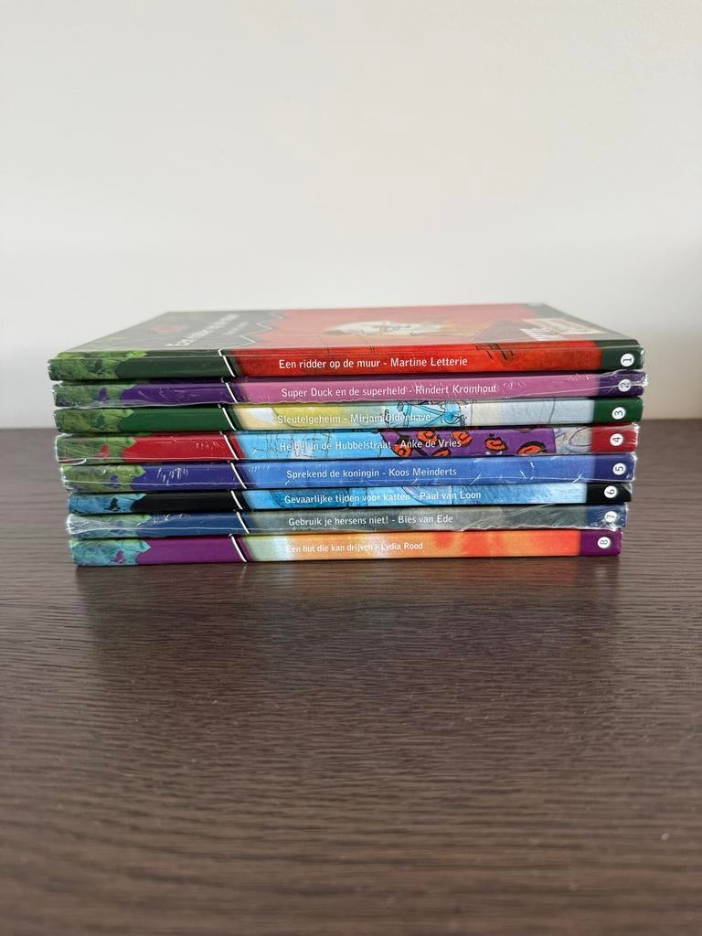 Complete serie Taptoe Mysterieuze Kinderboeken (8 delen), Ophalen of Verzenden, Zo goed als nieuw, Fictie algemeen