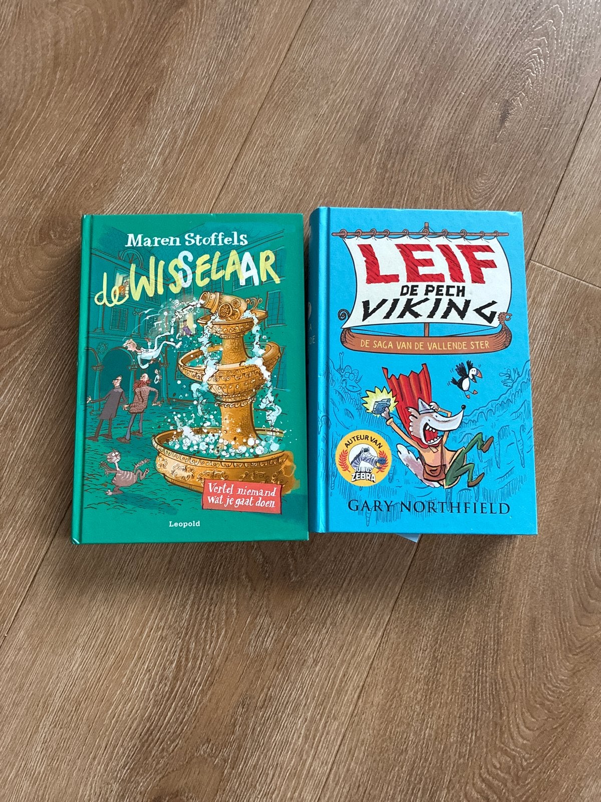 Leif de Pechviking & De Wisselaar - Kinderboeken Set, Ophalen of Verzenden, Gelezen, Fictie