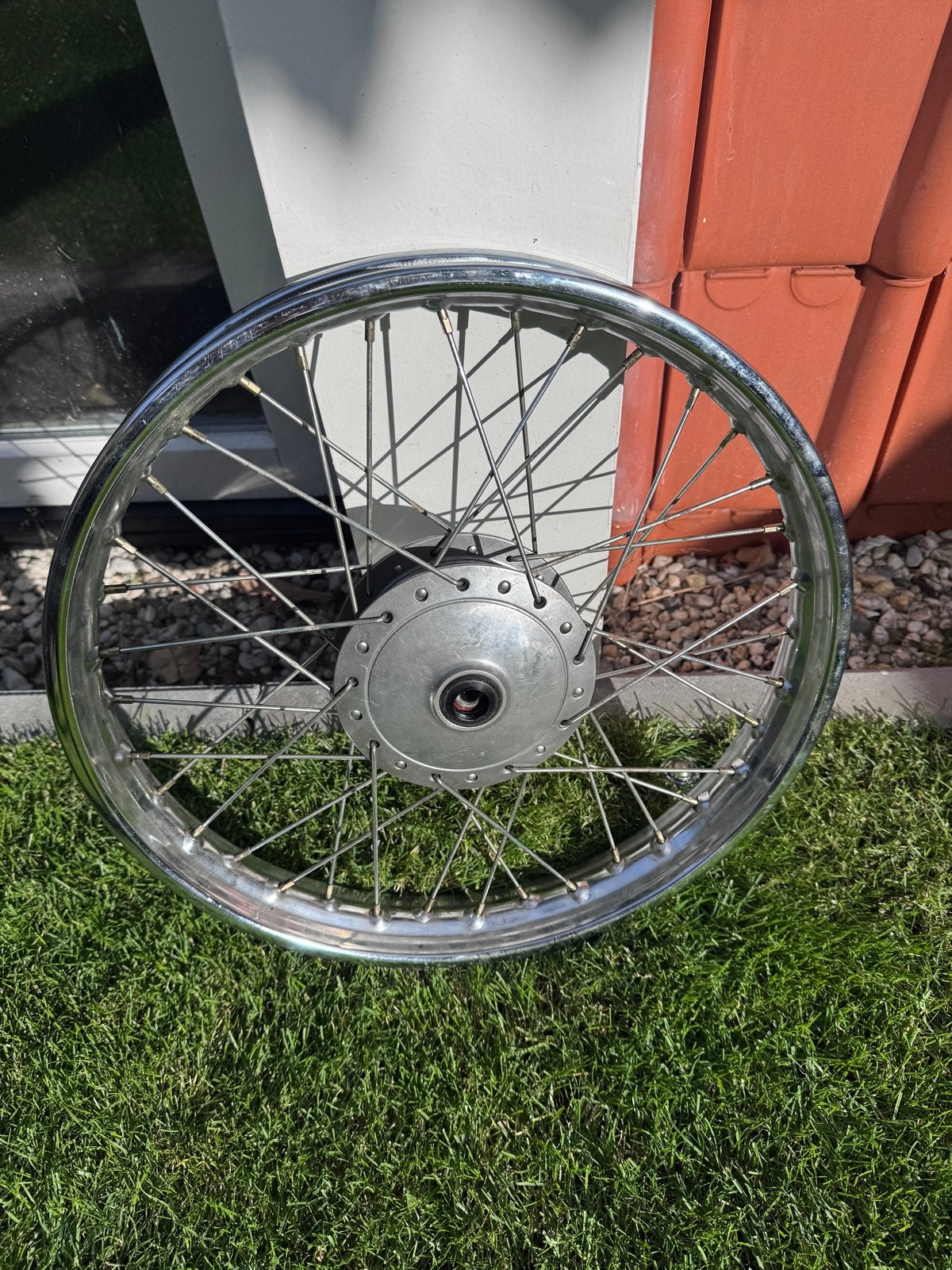 Honda C50 C70 Voorwiel - zgan, Ophalen of Verzenden, Gebruikt, Overige typen