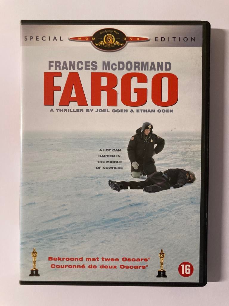 Fargo, 1996 / DVD / Special Edition / Ethan & Joel Coen, Vanaf 16 jaar, Ophalen of Verzenden, Zo goed als nieuw, Overige genres