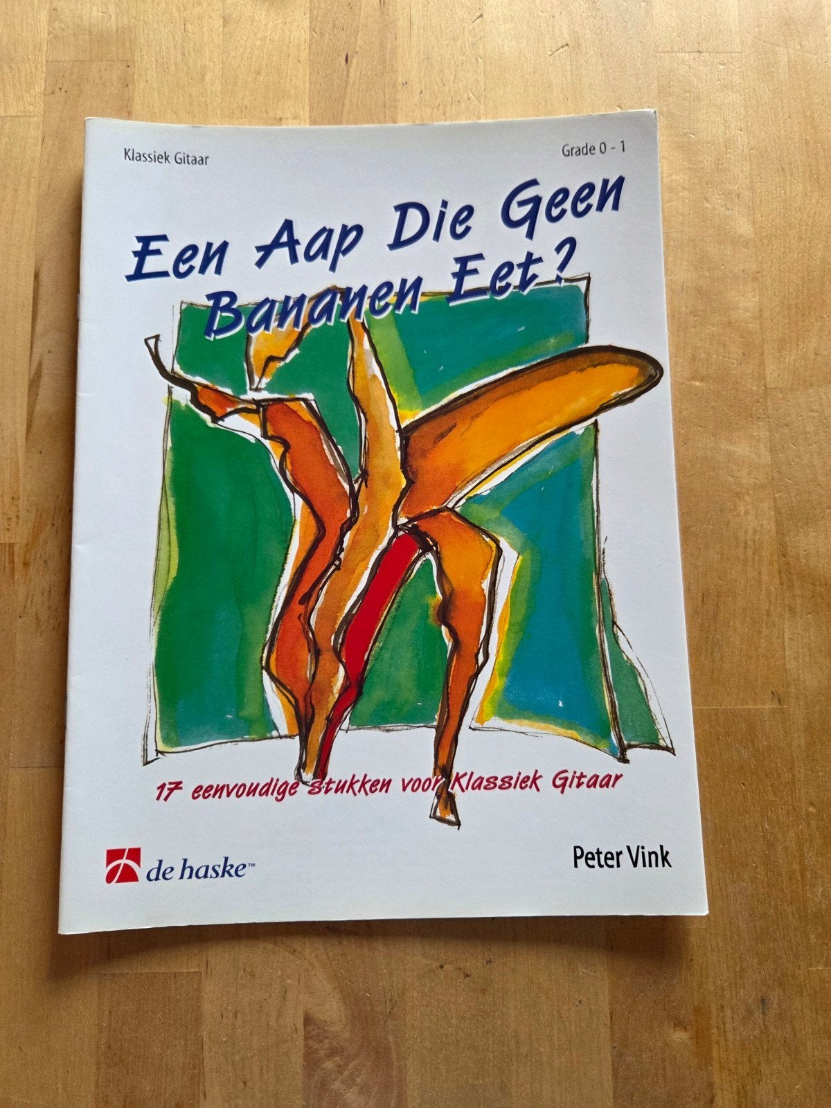 Klassiek Gitaar: Een Aap Die Geen Bananen Eet? - Peter Vink, Gitaar, Verzenden, Klassiek, Les of Cursus