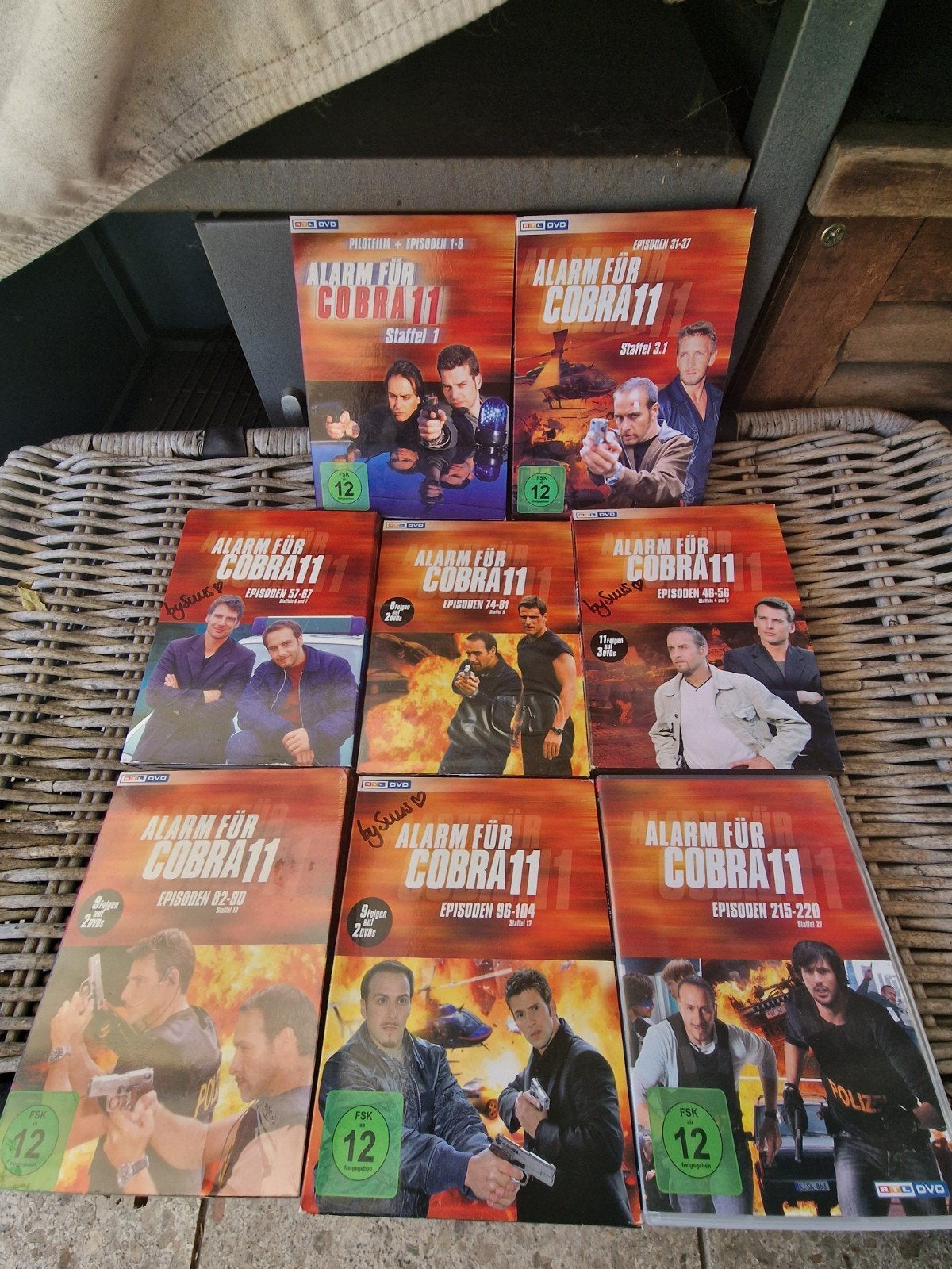 Alarm für Cobra 11 - 8-delig DVD pakket, Gebruikt, Duits, Ophalen of Verzenden, Actie en Avontuur