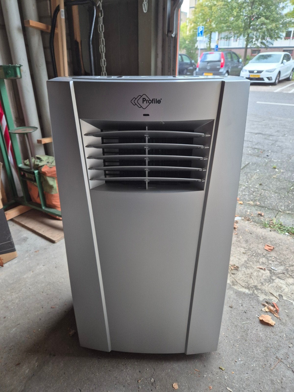 Mobiele airconditioner model FP416-12C-1 (staat in Utrecht), Ophalen, Mobiele airco, Minder dan 60 m³, 3 snelheden of meer