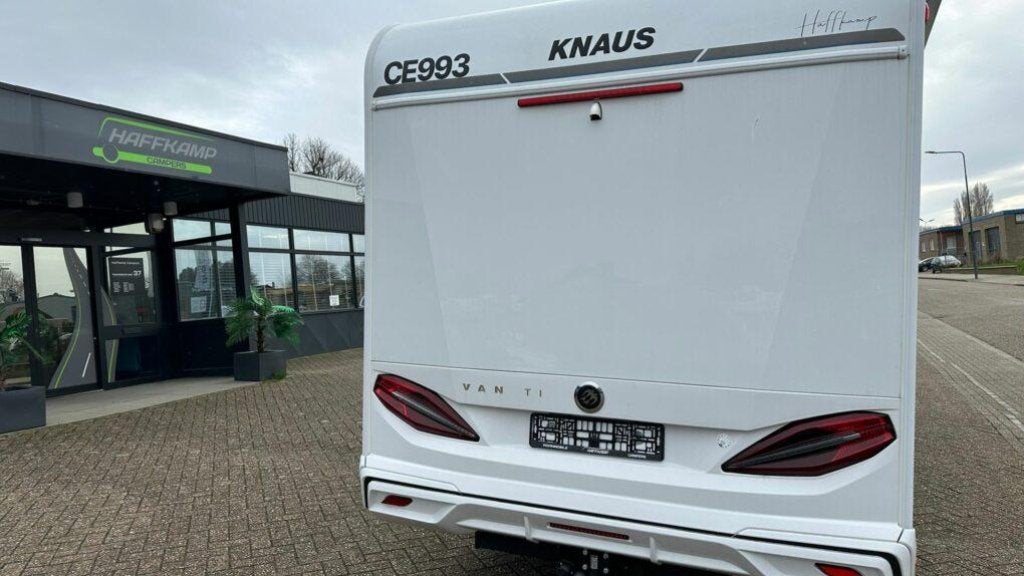 Knaus Van TI 650 Meg 2 aircos,TV,SAT,ACC,Gas buiten,Trekhaak, Caravans en Kamperen, Automaat, Ringverwarming, Fiat, Diesel