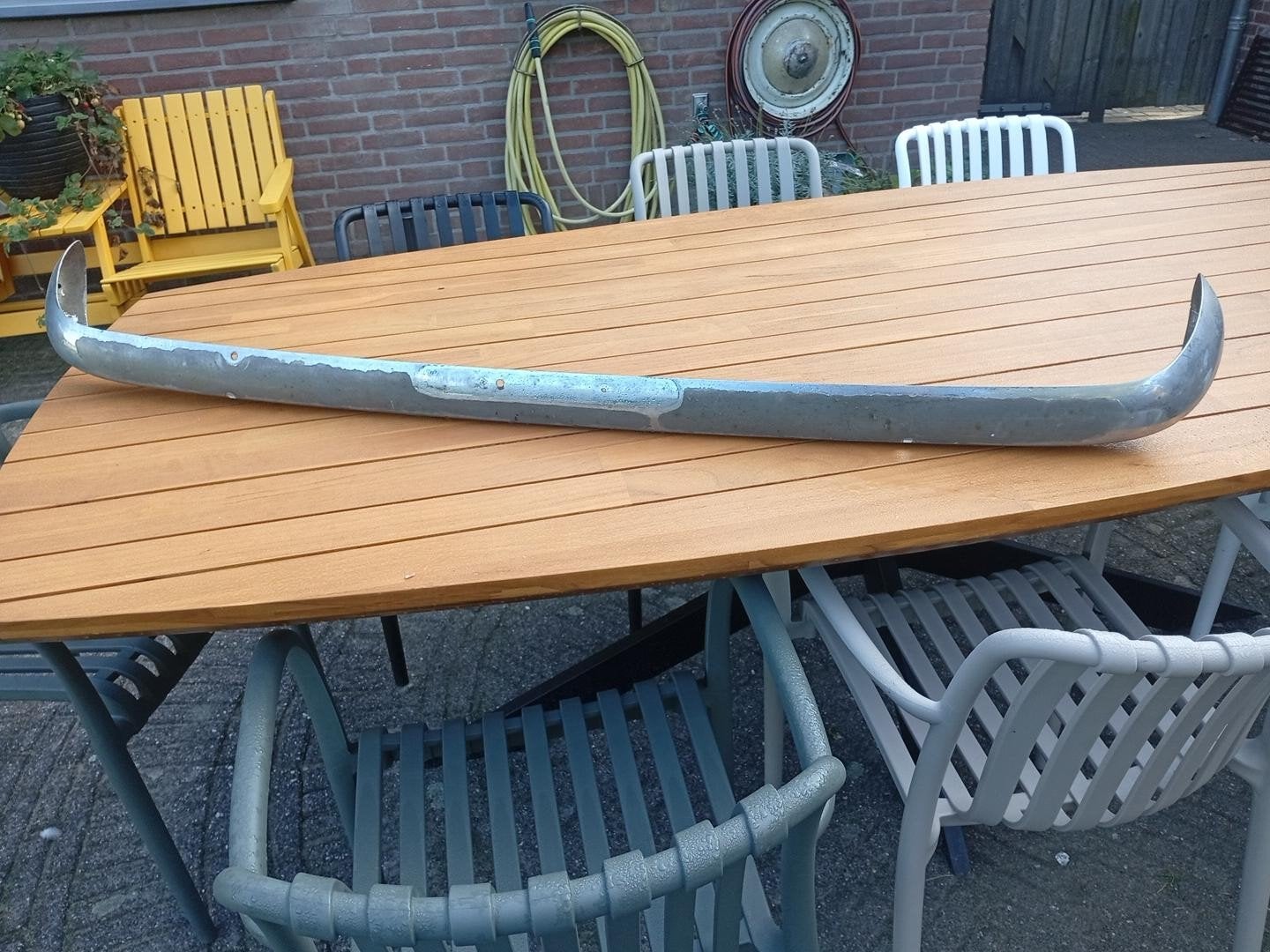 Opel kadett A bumper, Auto-onderdelen, Ophalen, Gebruikt, Oldtimer onderdelen, Achter