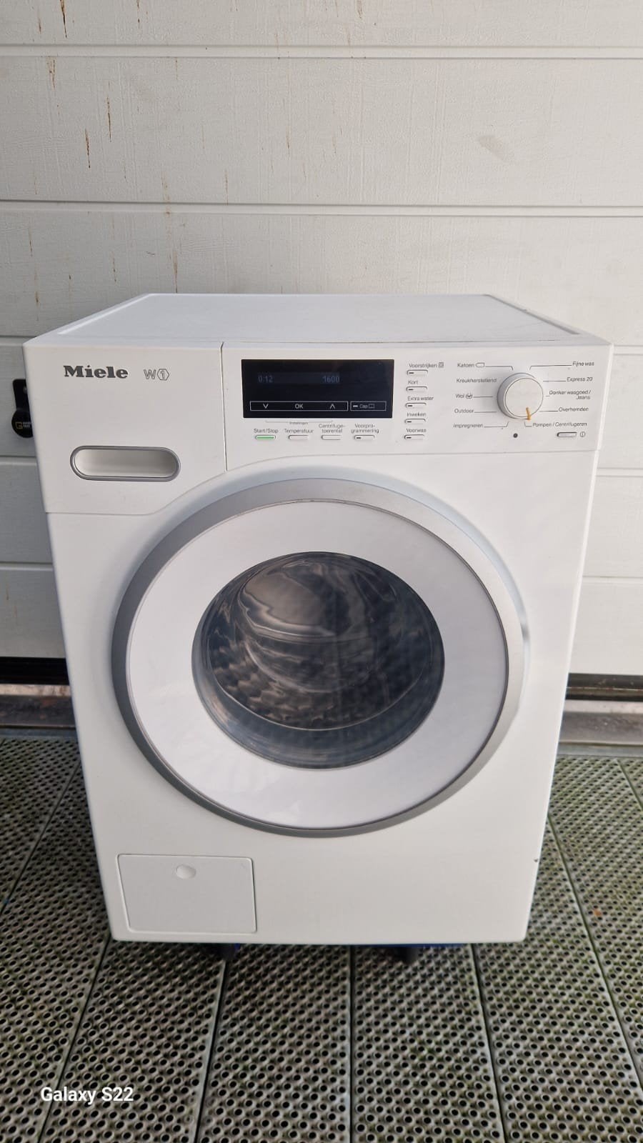 Miele W1 WMB120 Wasmachine 9 kg, Witgoed en Apparatuur, 6 tot 8 kg, Ophalen of Verzenden, Voorlader, Energieklasse A of zuiniger