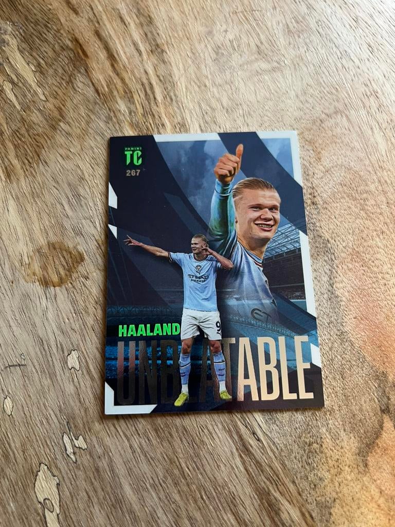 Voetbal kaart haaland is in goede staat, Ophalen of Verzenden, Zo goed als nieuw, Plaatje