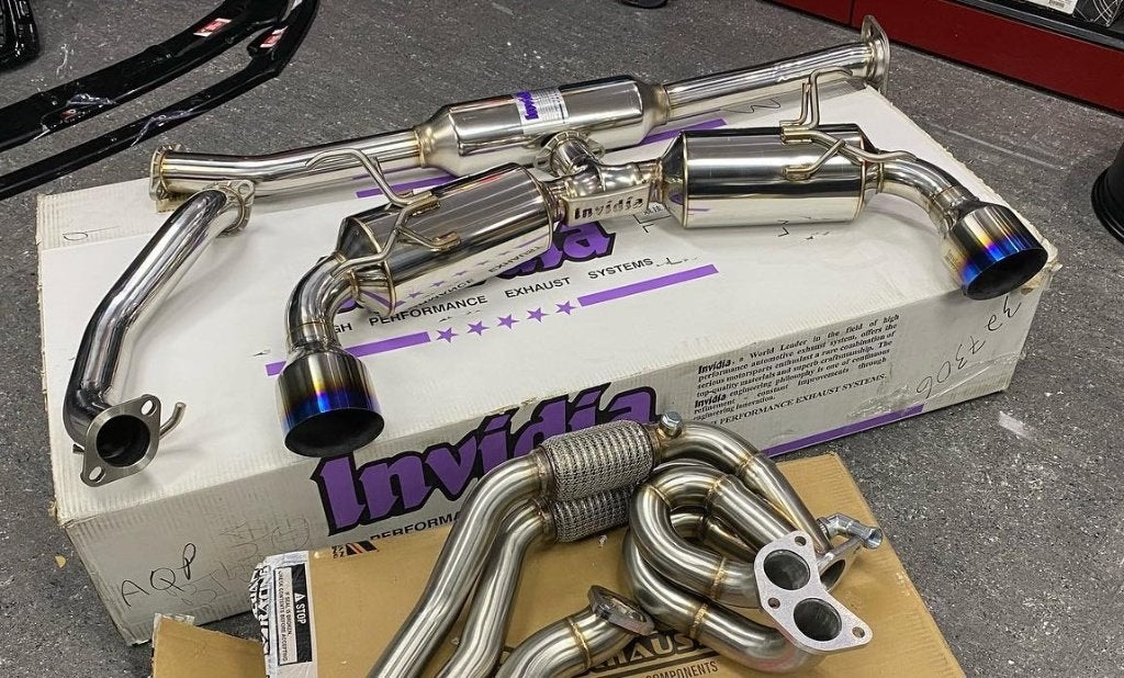 Invidia N2 catback uitlaatsysteem - Toyota GT86 Subaru BRZ