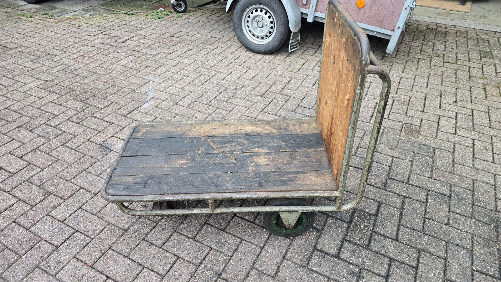 magazijn/ werkplaats kar, 100 liter of meer, Ophalen, Gebruikt, Transportkar