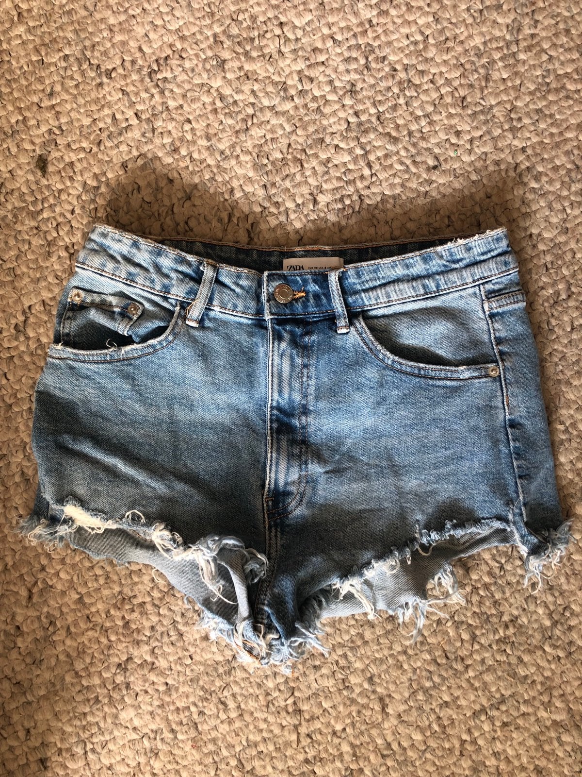 Zara denim shorts maat 40, Kleding | Dames, Maat 38/40 (M), Kort, Blauw, Ophalen of Verzenden