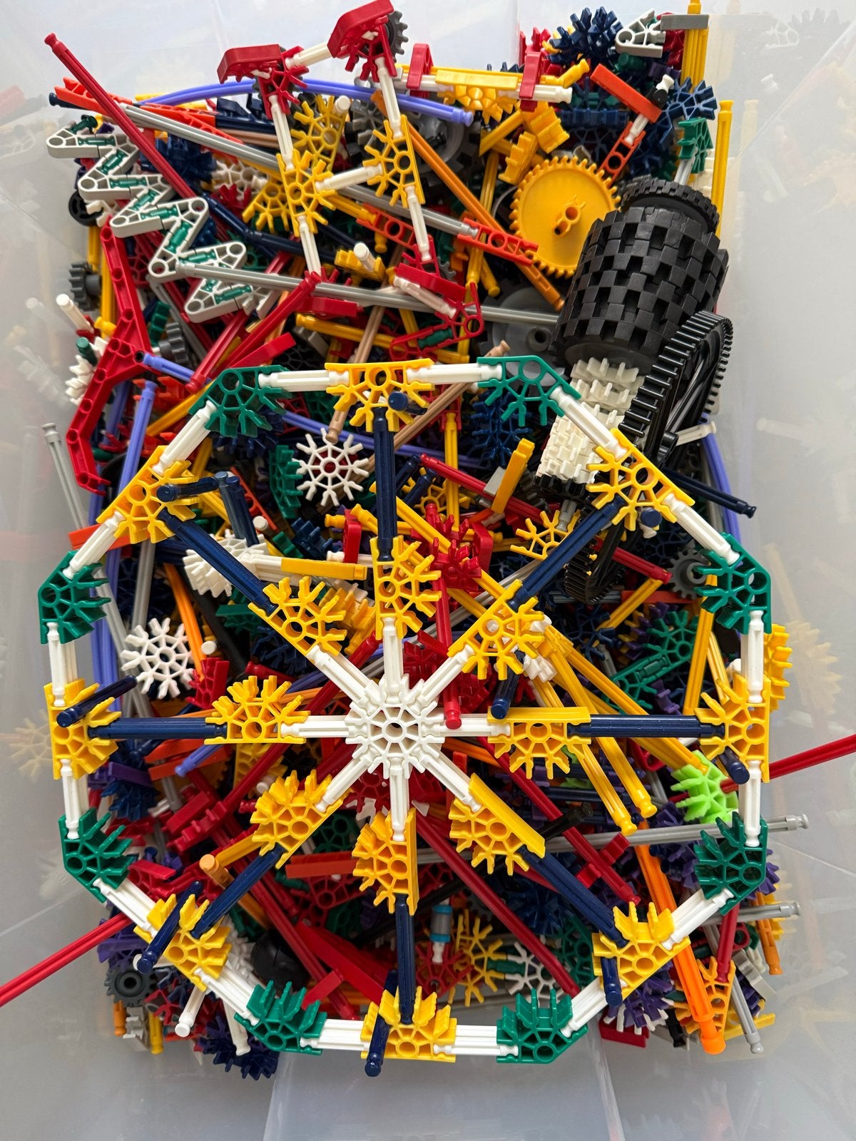 Grote zak K’nex, Ophalen, Gebruikt, K'nex