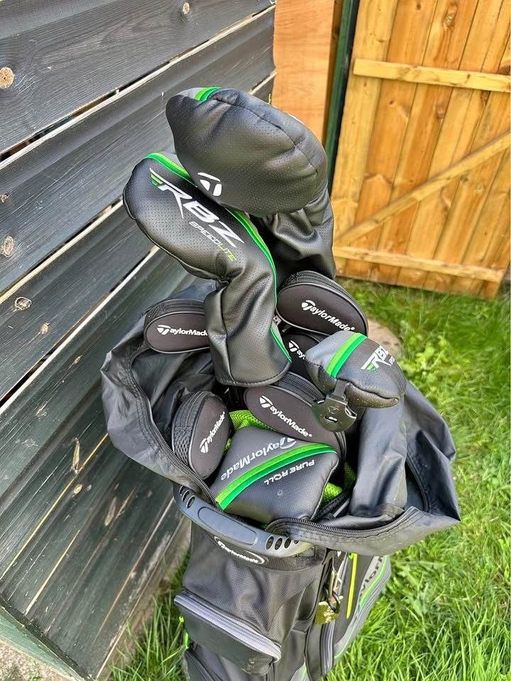 TaylorMade RBZ Speedlite-golfset met 10 clubs, Ophalen of Verzenden, Zo goed als nieuw, Set, Overige merken