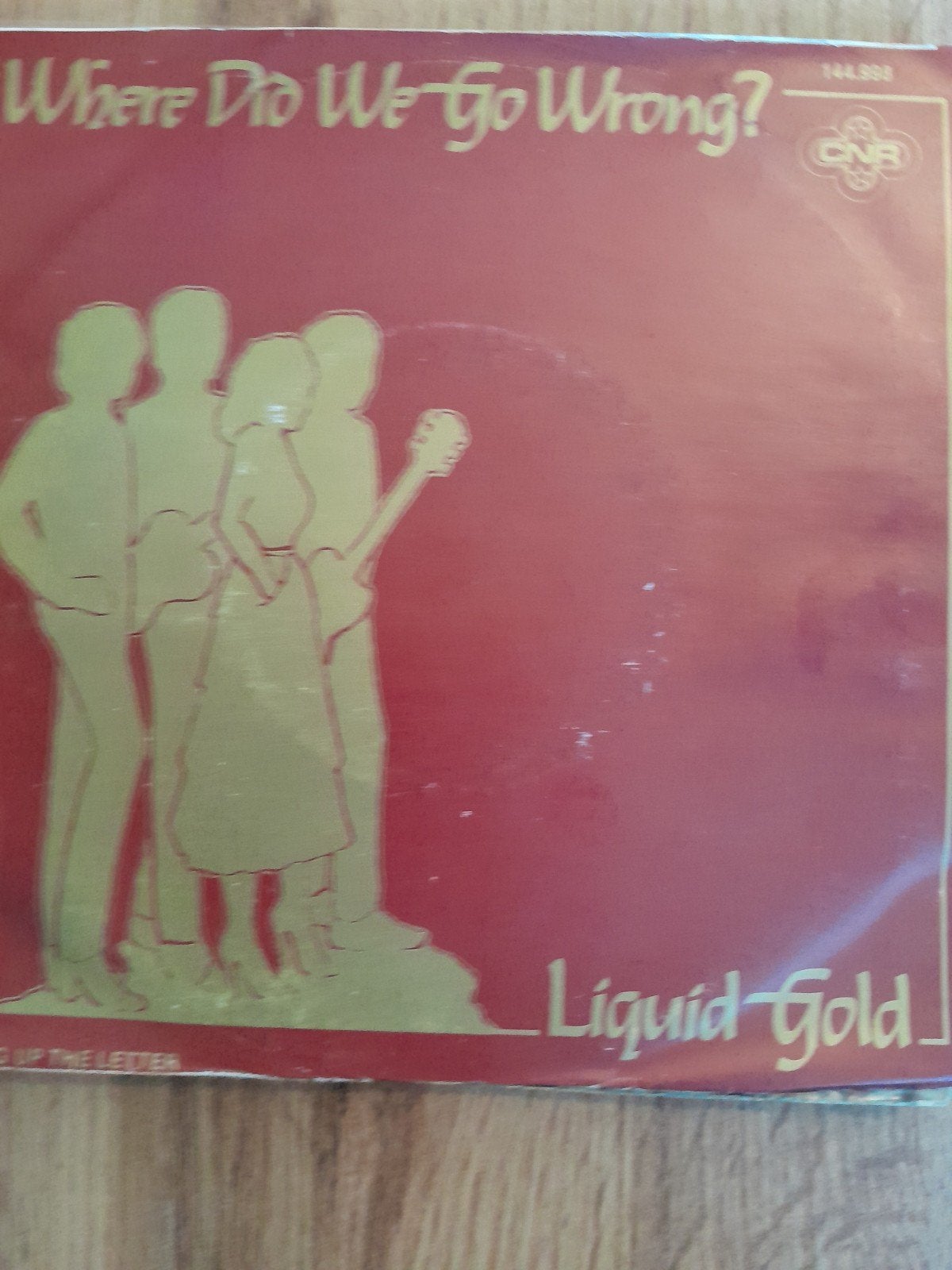 liquid gold 7 inch where did we go wrong, Ophalen of Verzenden, Zo goed als nieuw, Pop