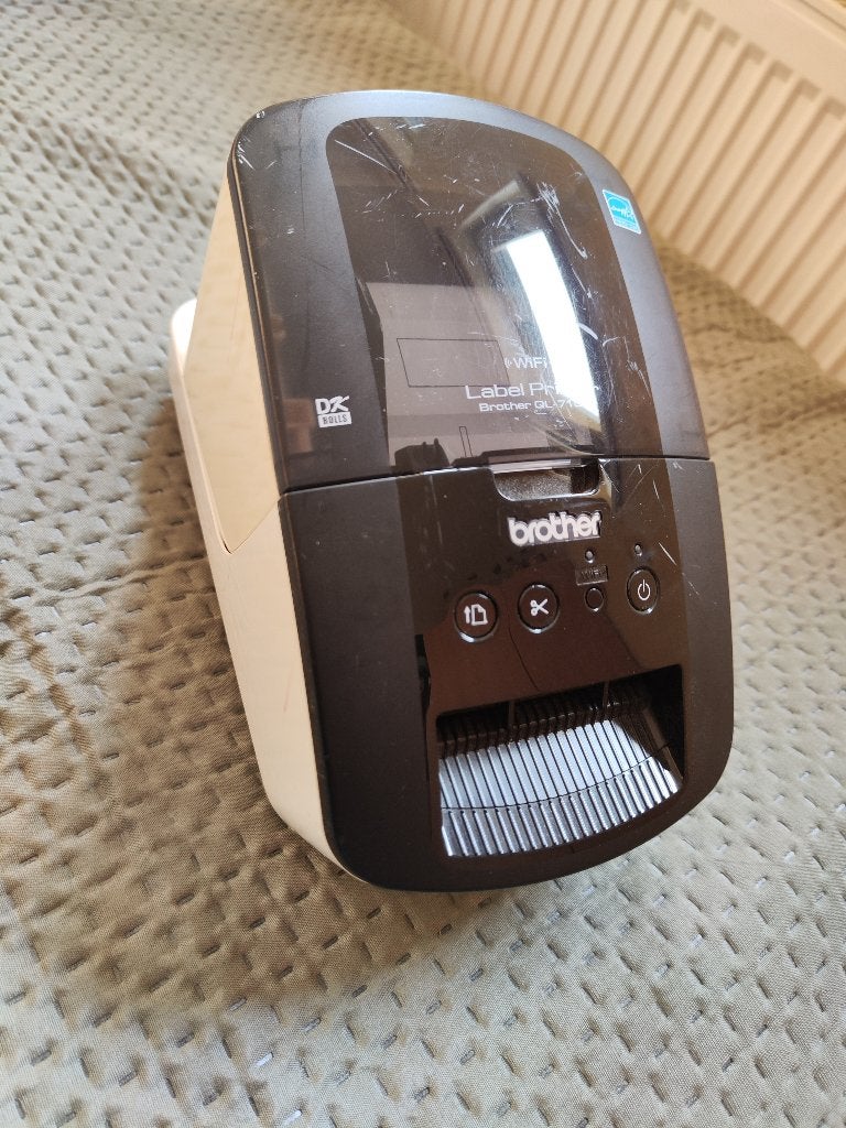 Brother QL-710W Labelprinter + 8 x 800 labels DK-11209, Computers en Software, Labelprinters, Gebruikt, Ophalen