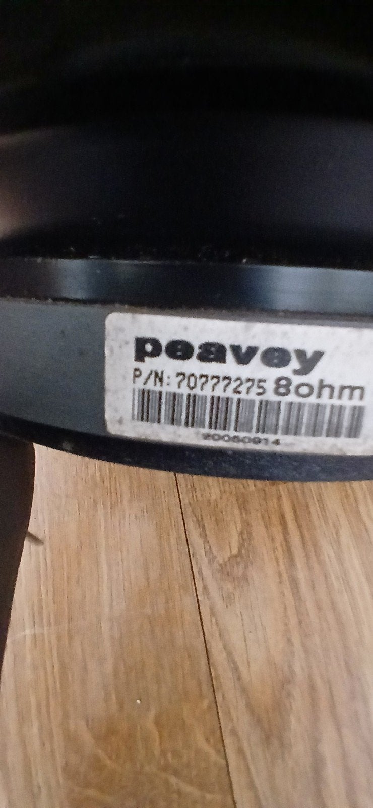 Peavey 18" woofer, Ophalen, Gebruikt