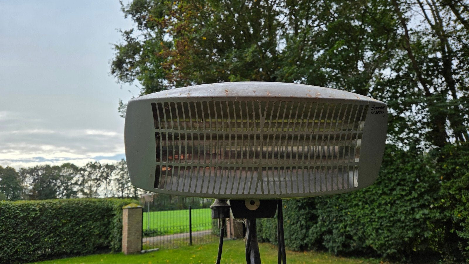 Terrasverwarmer op standaard, Ophalen, Gebruikt, Elektrisch, Vloer