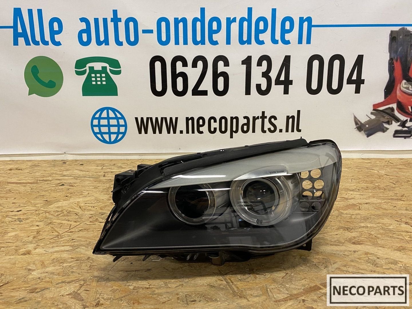 7 SERIE F01 F02 F03 F04 XENON KOPLAMP LINKS 7182137, Gebruikt, -, -, Ophalen of Verzenden
