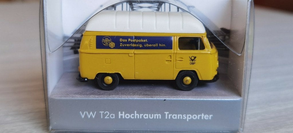 Wiking VW T2a Hochraum Transporter Deutsche Bundespost, Hobby en Vrije tijd, Ophalen of Verzenden, Nieuw, Auto, Wiking