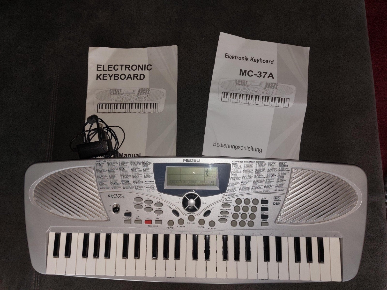 Medeli MC-37A keyboard, Ophalen, Zo goed als nieuw, 61 toetsen