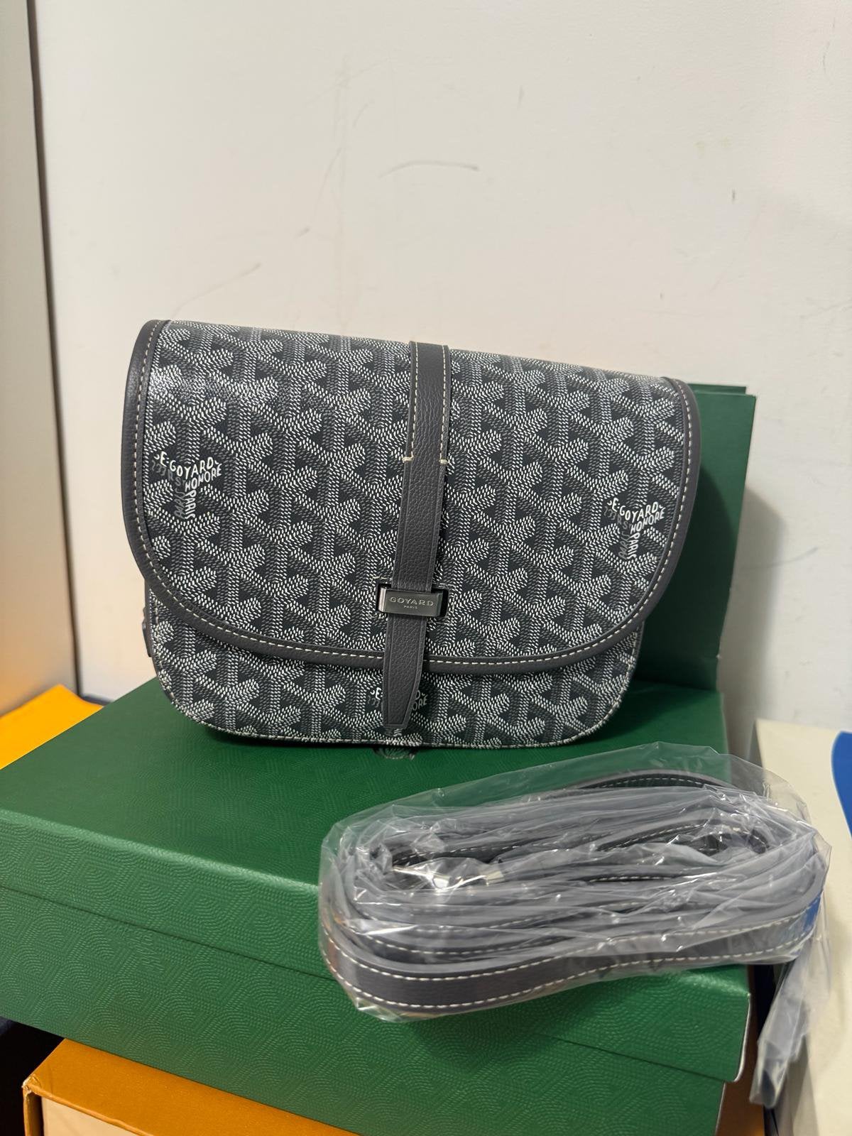 Goyard Belvèdere PM grijs, Ophalen of Verzenden, Nieuw, Grijs