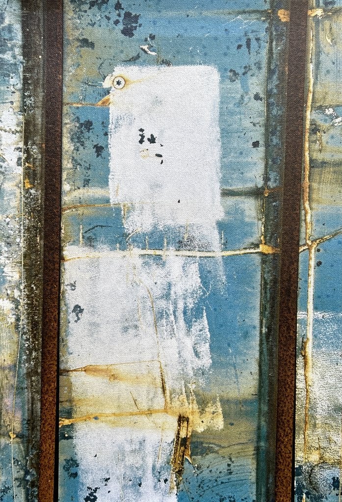 Art print Minne Smits op spierraam, Antiek en Kunst, Gesigneerd, Verzenden, Zeefdruk