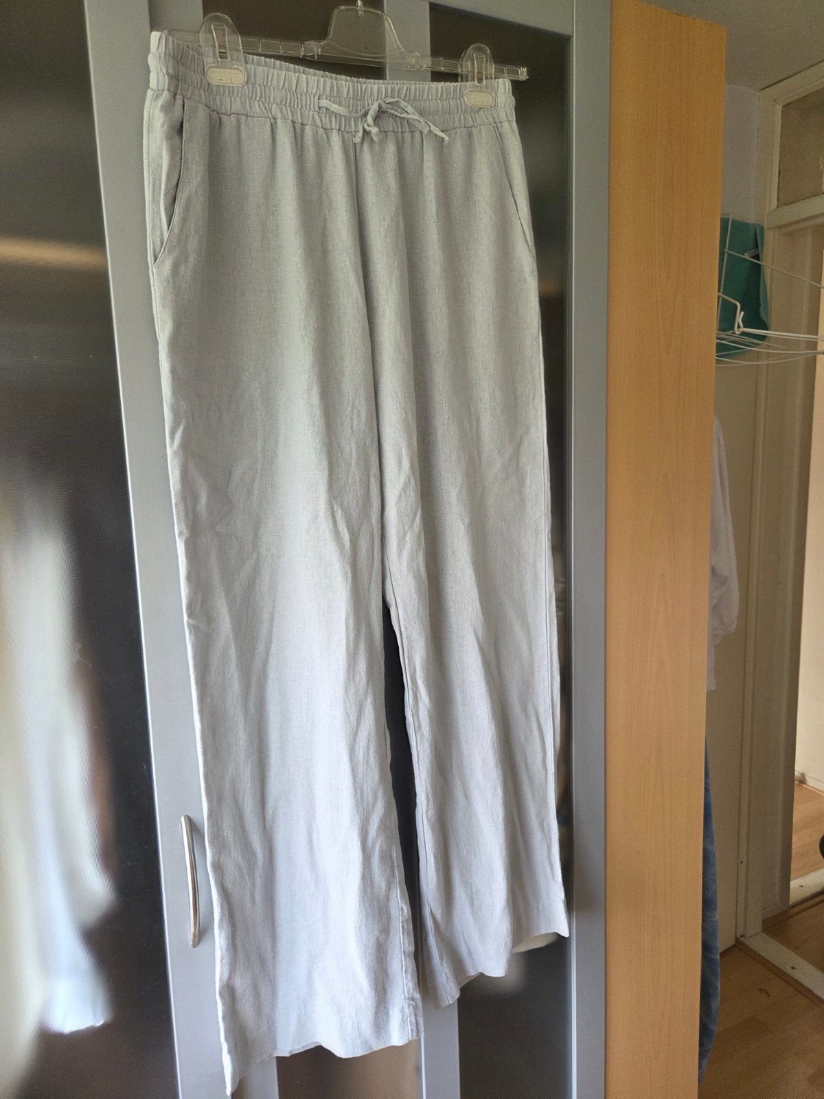Freequent broek maat M. Zgan linnen/viscose, Maat 38/40 (M), Freequent, Ophalen of Verzenden, Zo goed als nieuw