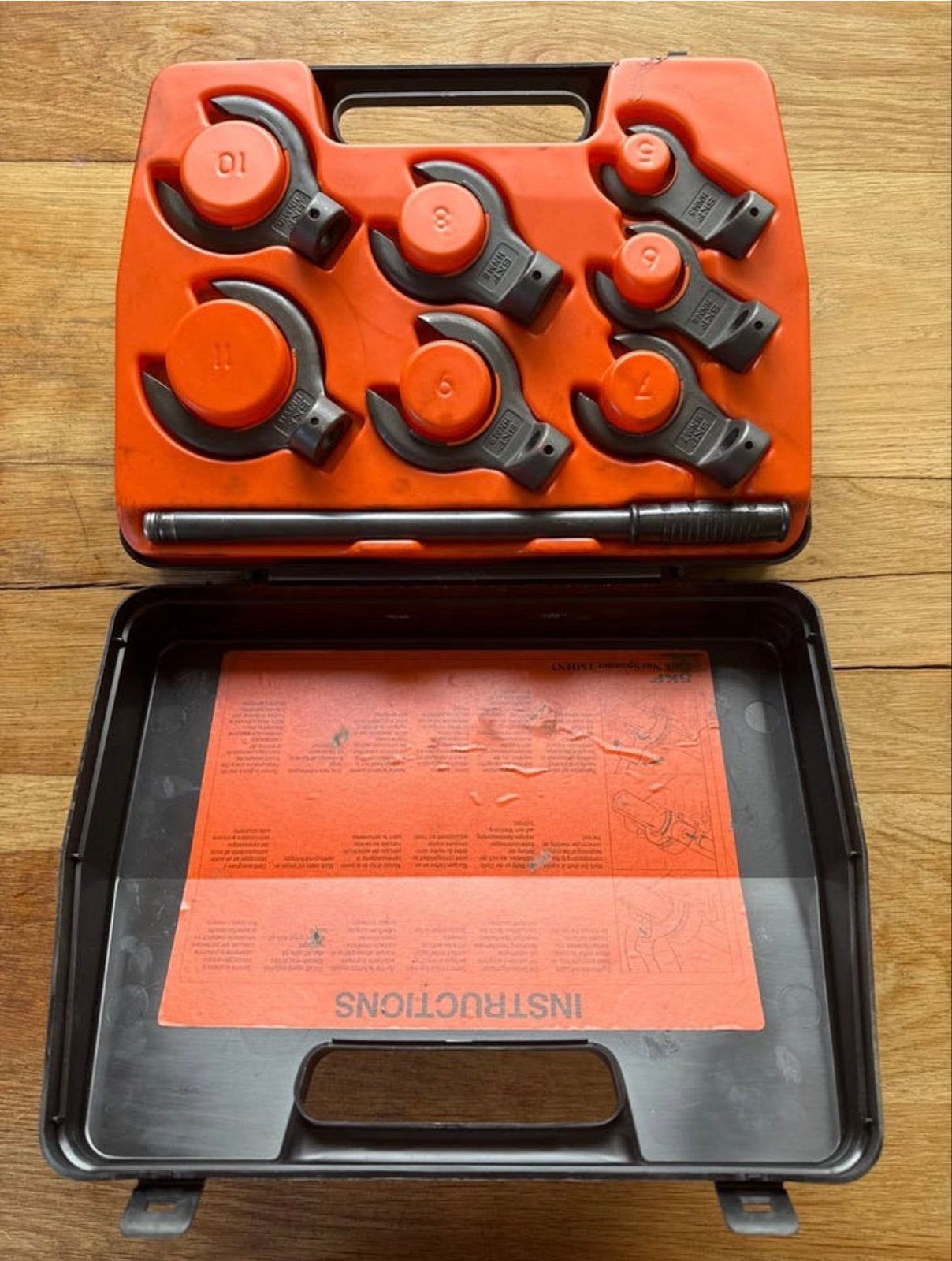 SKF Lock Nut Spanner Set TMHN7, Doe-het-zelf en Verbouw, Gereedschap | Handgereedschap, Ophalen of Verzenden, Zo goed als nieuw