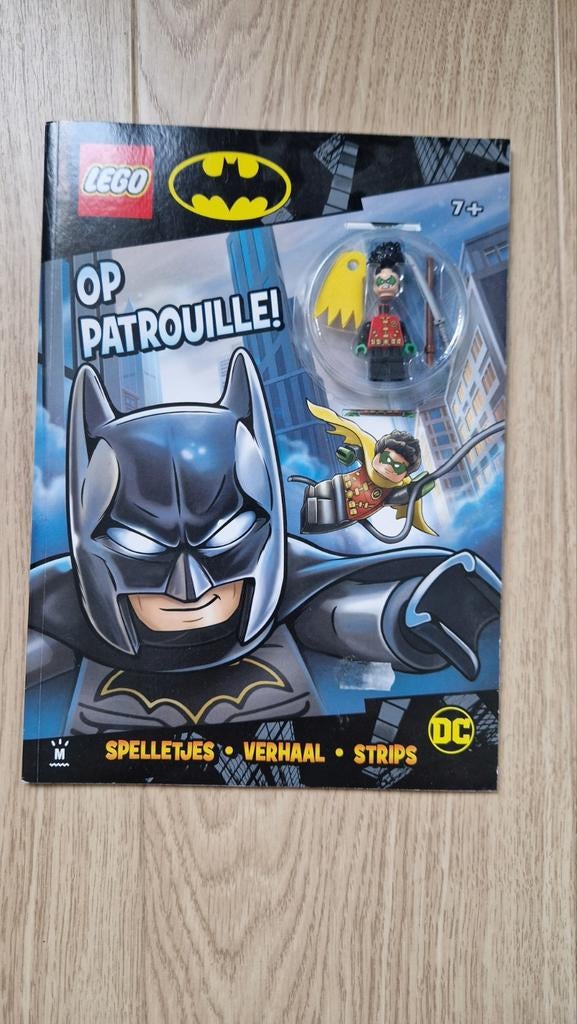 Lego Batman boekje Op Patrouille met Robin NIEUW, Ophalen of Verzenden, Nieuw