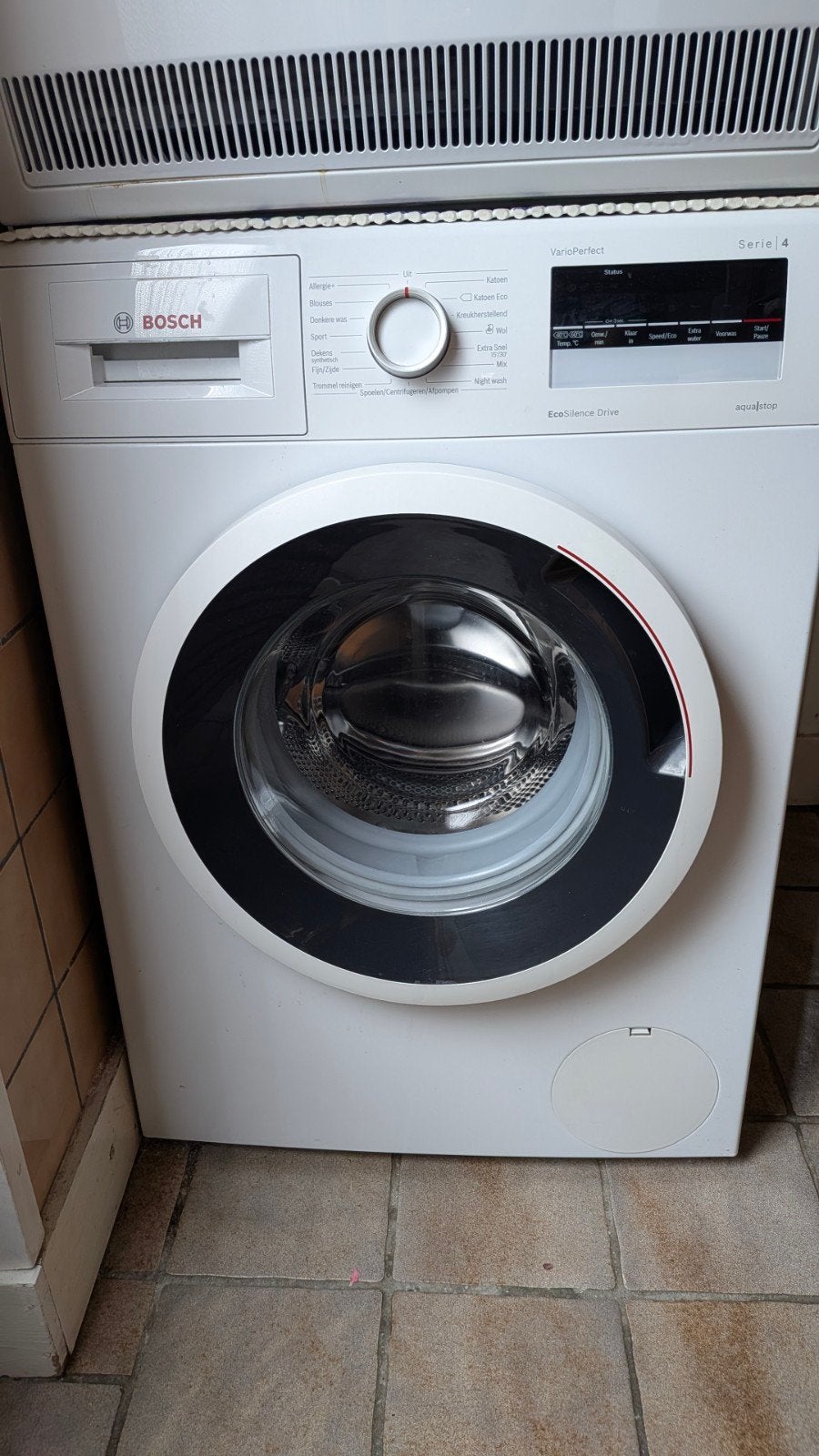 Bosch VarioPerfect Serie 4 Wasmachine 7kg, Witgoed en Apparatuur, Wasmachines, Gebruikt, Voorlader, 6 tot 8 kg, 85 tot 90 cm, 1200 tot 1600 toeren