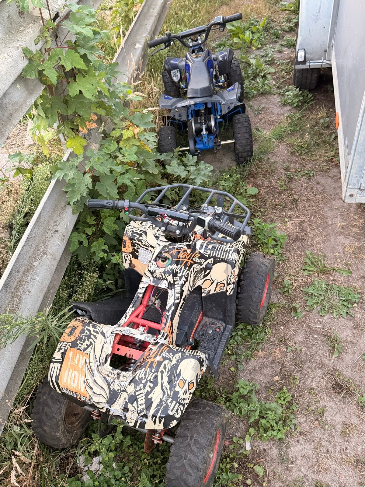 2x Elektrische Quads Opknappers voor de Hobbyist, Ophalen, Gebruikt, Overige typen