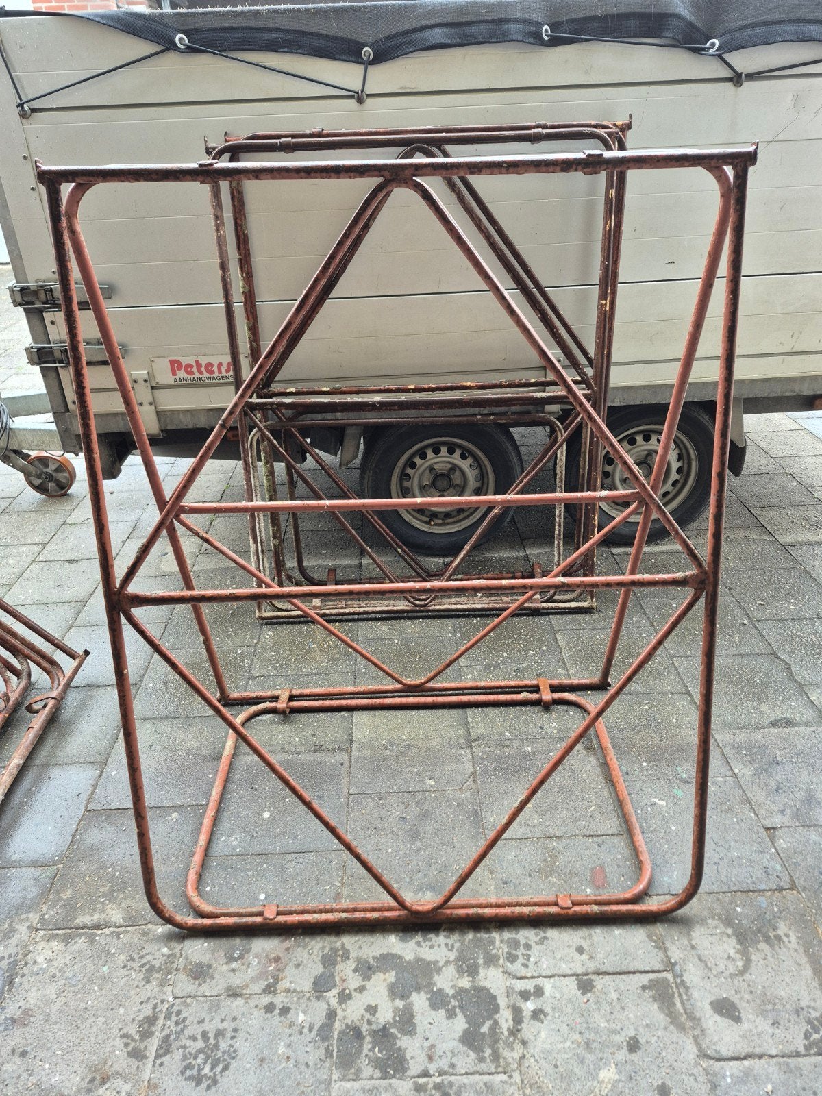 14 stuks Steigerframe - 1.30m hoog, Doe-het-zelf en Verbouw, Steigers, Ophalen, Overige typen, Minder dan 2 meter