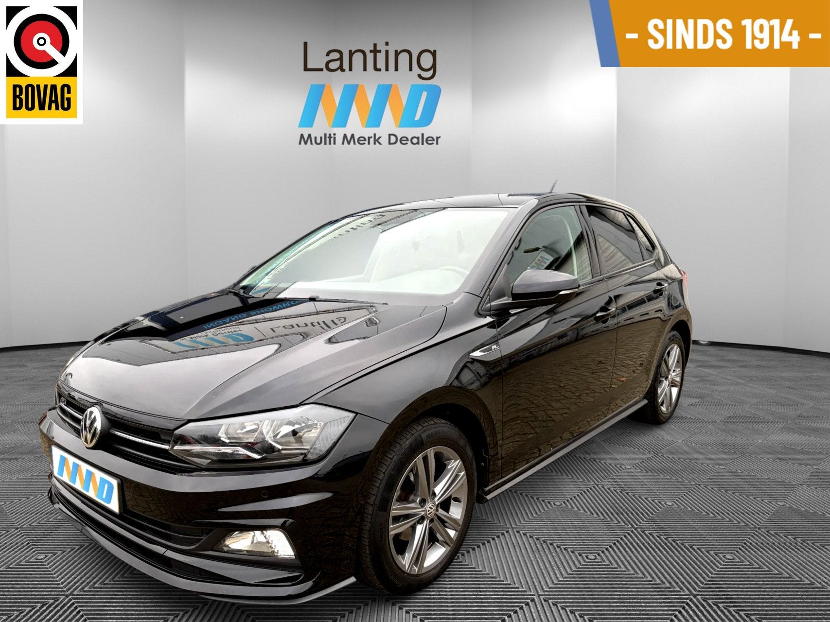 Volkswagen Polo 1.0 TSI Highline Business R, Auto's, Gebruikt, Euro 6, 95 pk, Met garantie (alle)