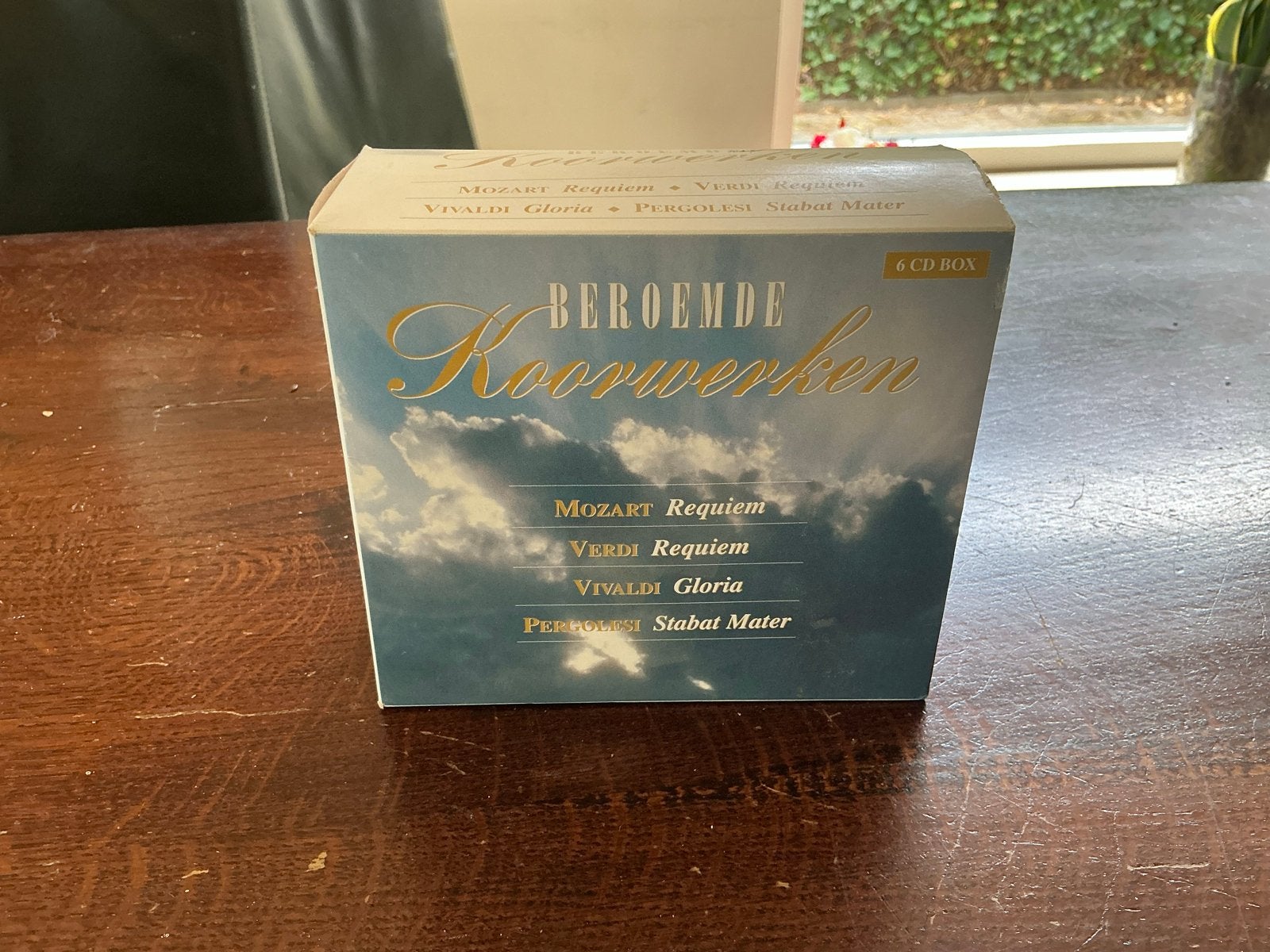 Beroemde Koorwerken - 6 CD Box met Mozart, Verdi, Vivaldi, Boxset, Mozart, Requiem, Ophalen of Verzenden