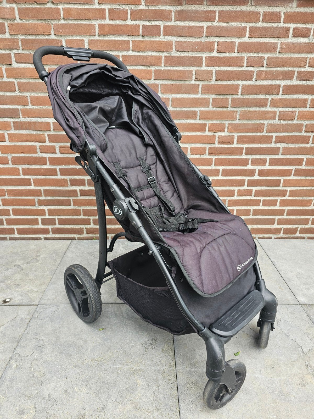 buggy kinderkraft zwart, Ophalen, Zo goed als nieuw, Overige merken, Verstelbare rugleuning