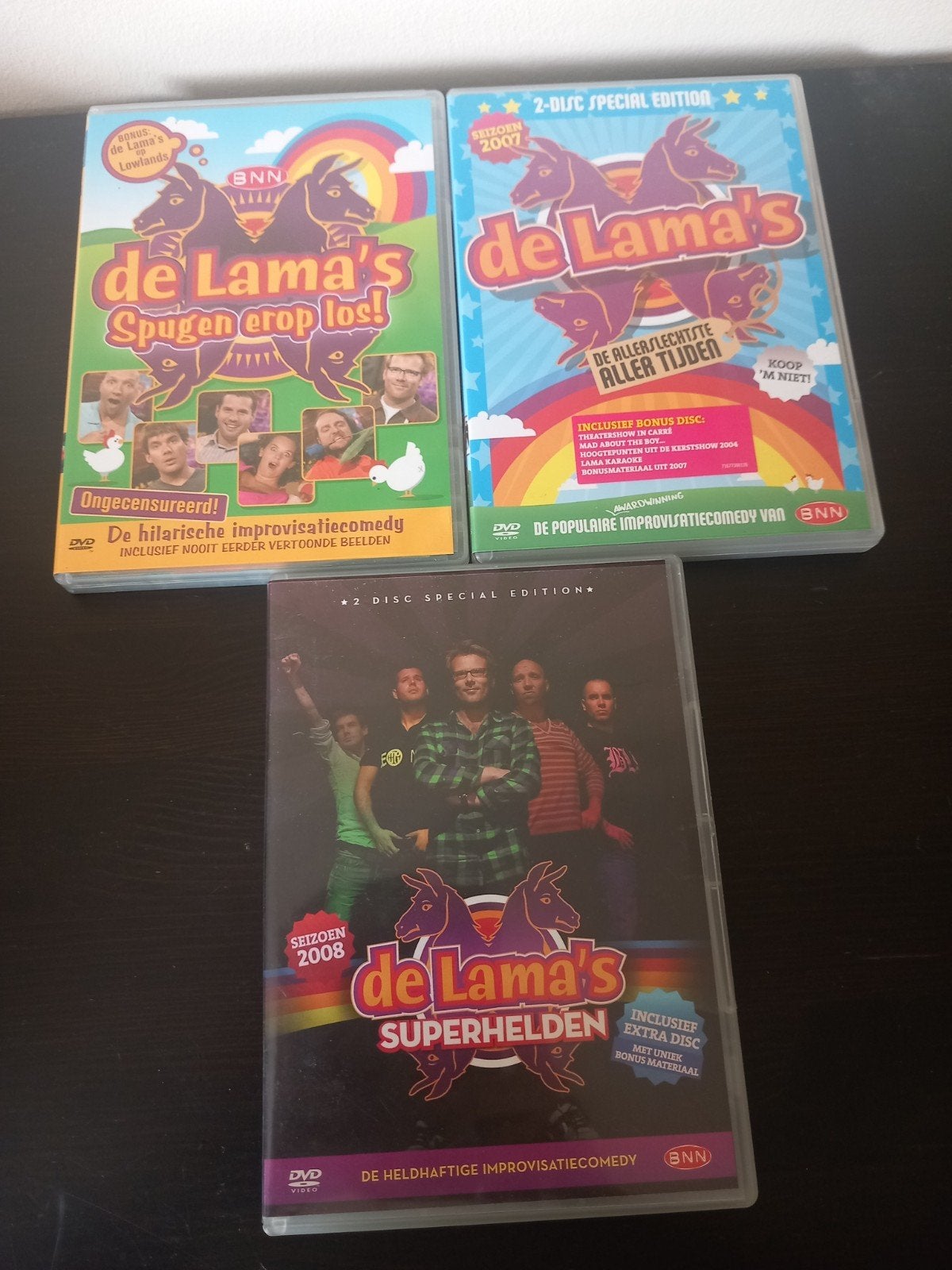 De Lama's DVD : Spugen Erop Los!, Allerslechtste, Su, Gebruikt, Alle leeftijden, Nederlands, Inclusief doosje