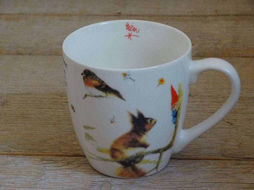 Servies Rien Poortvliet, KABOUTER, zo goed als nieuw, Huis en Inrichting, Keuken | Servies, Overige merken, Overige typen, Ophalen of Verzenden