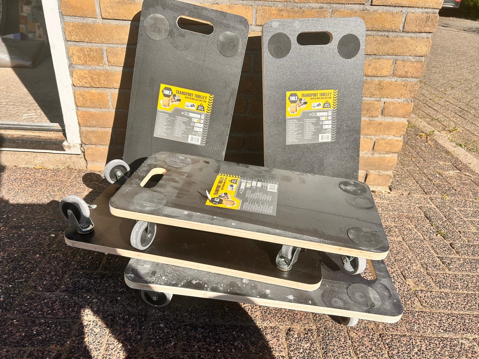 Transport dolly’s 1x gebruikt 5 stuks, Ophalen, Zo goed als nieuw