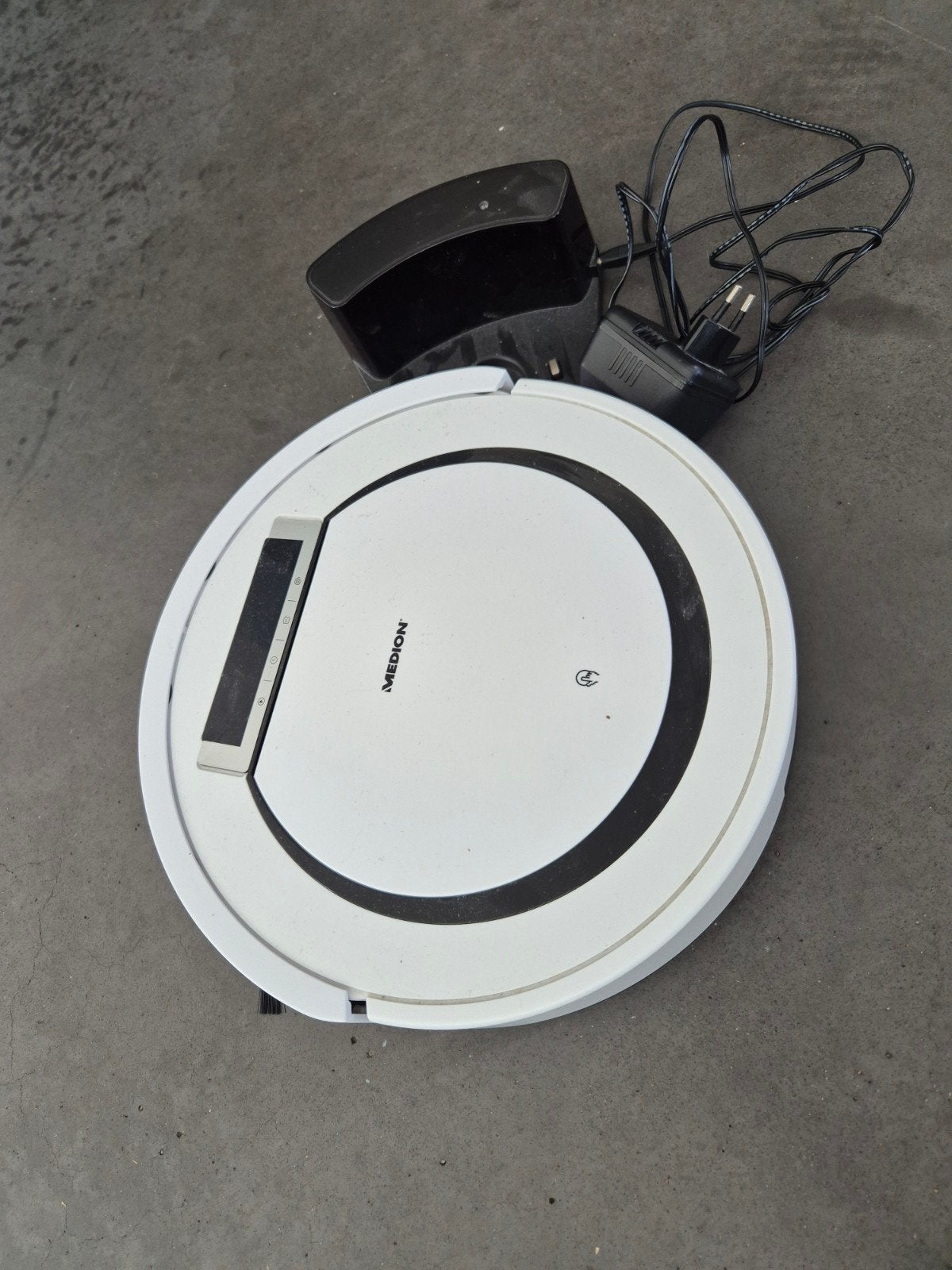 Medion Robotstofzuiger MD 18600 - Zo goed als nieuw, Witgoed en Apparatuur, Ophalen, Zo goed als nieuw, Robotstofzuiger