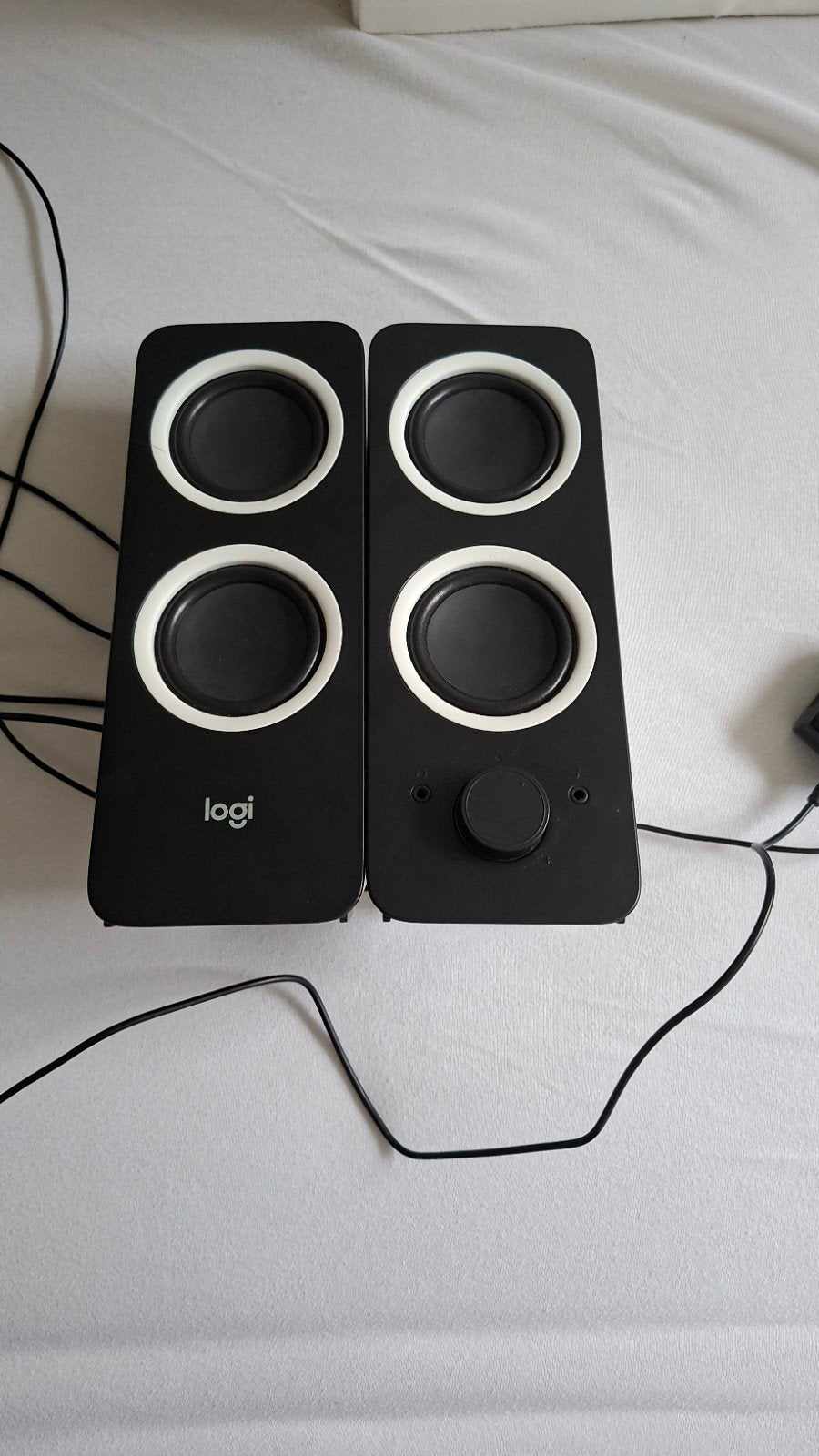 Logitech Z200 Multimedia Speakers - Zwart, Computers en Software, Ophalen of Verzenden, Zo goed als nieuw, Audiokanaal 2, Logitech