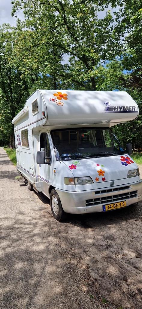 Gezellige Hymer Alkoof Camper - Klaar voor Avontuur!, Standaard zit, Alkoof, Ringverwarming, Fiat