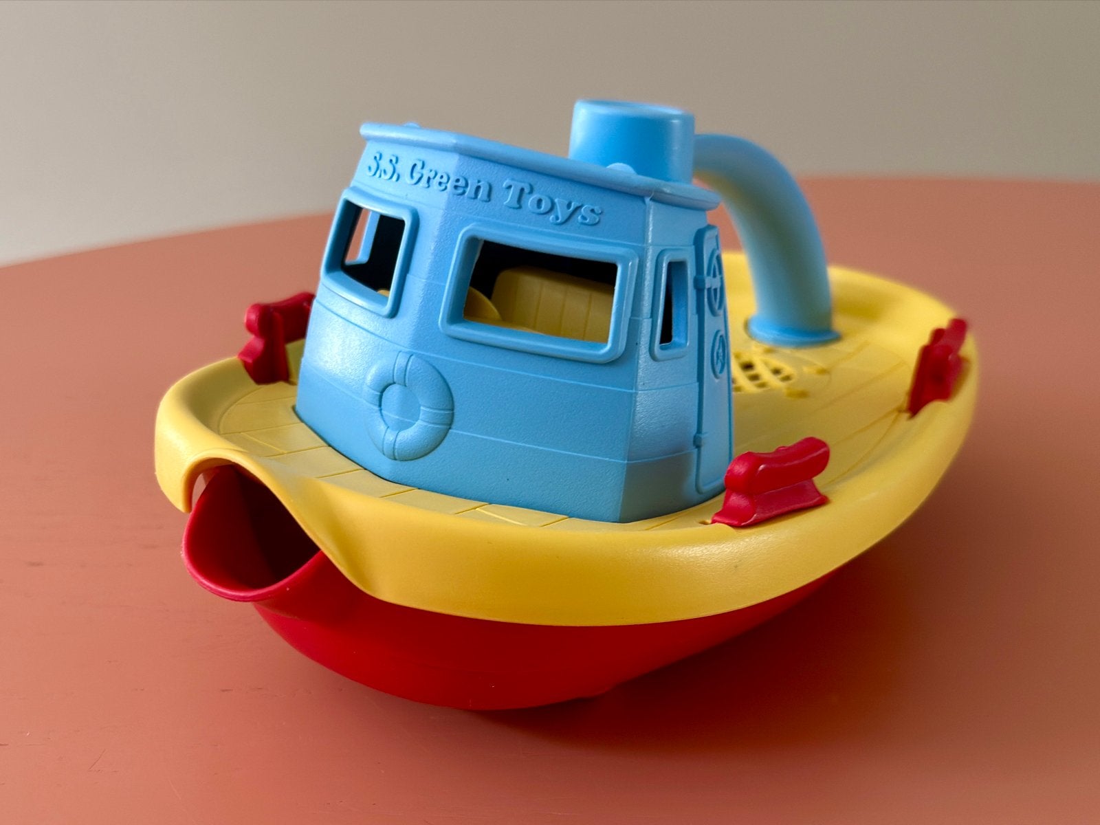 Green Toys Speelgoedboot - Duurzaam Bad- en Waterspeelgoed, Ophalen of Verzenden, Zo goed als nieuw, Speelgoedboot, Overige merken