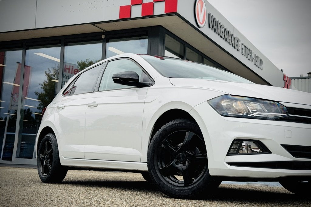 Volkswagen Polo 1.0 Comfortline | AIRCO | CRUISE | BLUETOOTH, Auto's, Stof, Euro 6, Start-stop-systeem, Wit