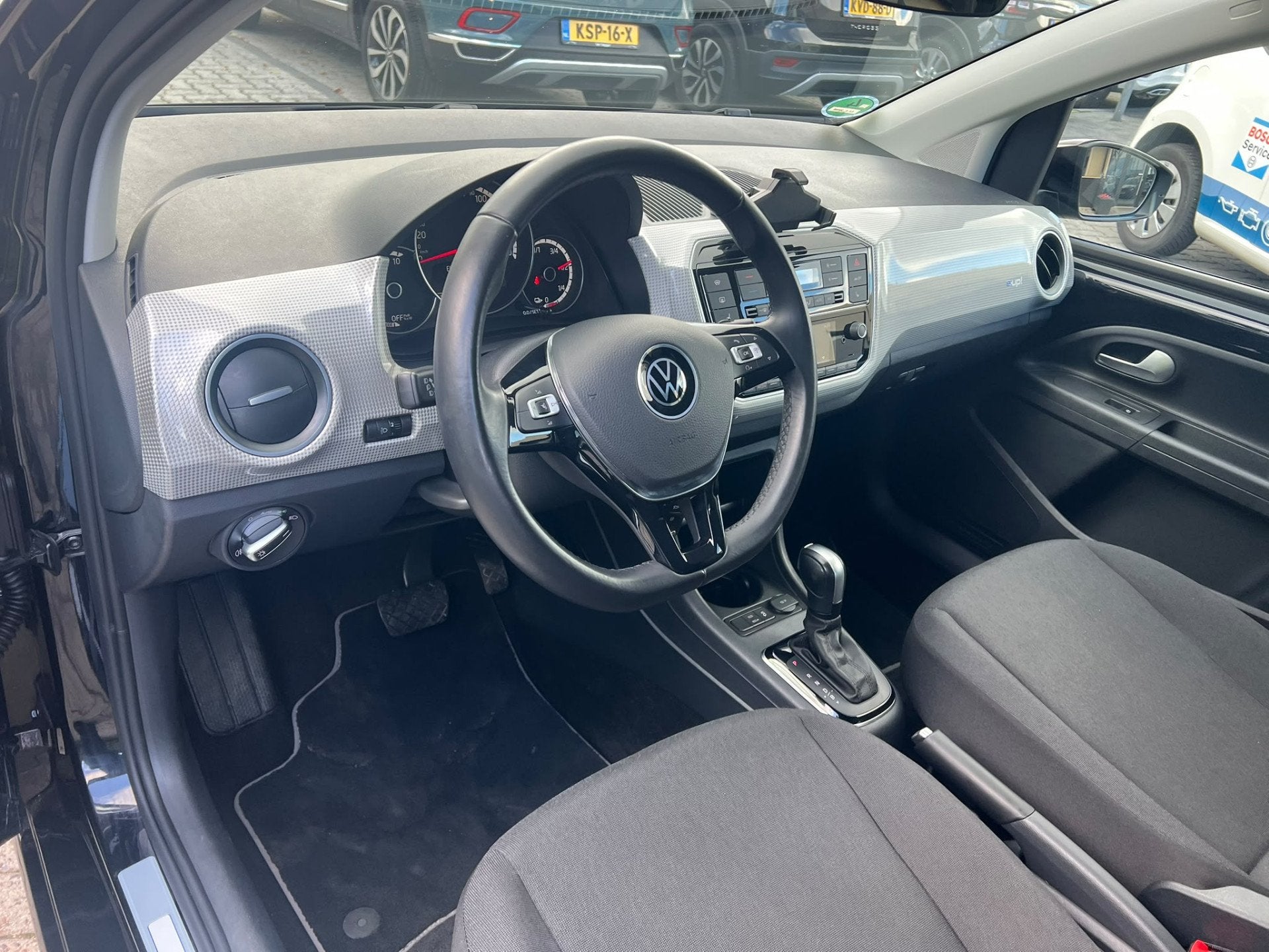 Volkswagen e-Up! e-up! SOH 96% multi stuur, airco, stoelverw, Auto's, Stof, Gebruikt, Te koop, Verwarmde buitenspiegels