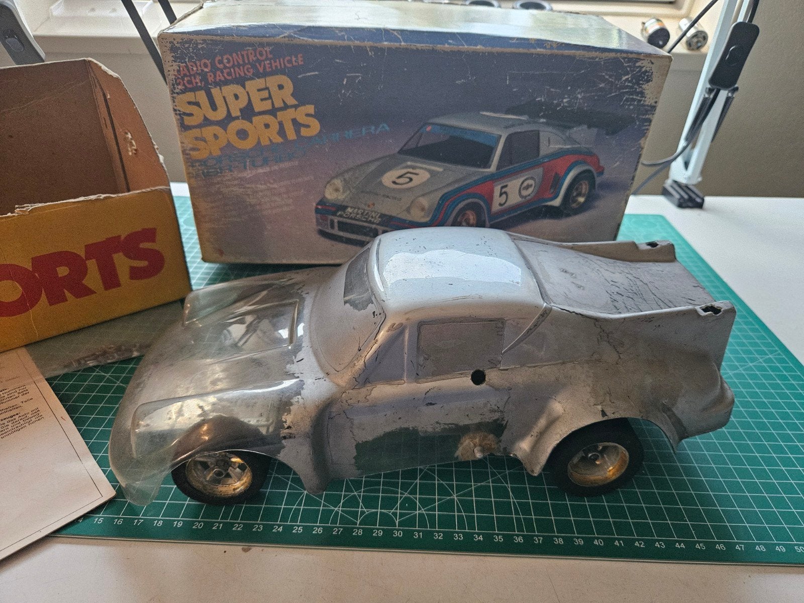 Vintage ROBBE Porsche, Hobby en Vrije tijd, Elektro, Gebruikt, Ophalen of Verzenden, Auto onroad